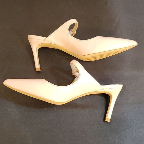 BRAND NEW STUART WEITZMAN CRYSTAL BUCKLE 75 PATENT MULE G1 - Picture 12 of 16